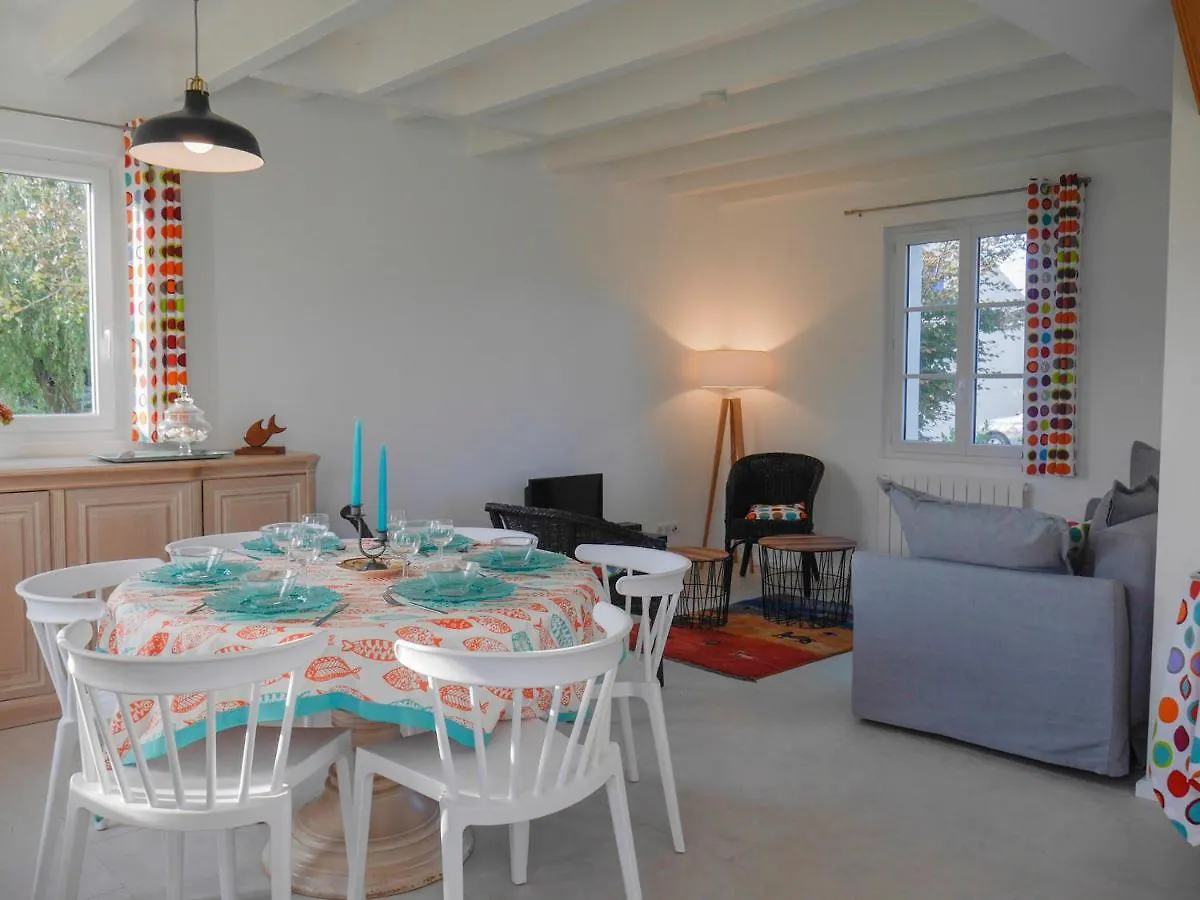 Maison Neuve Confortable Proche Plages A Locmaria - Jardin, Terrasse, Wifi, Classee 3* - Fr-1-418-209 0*,  France